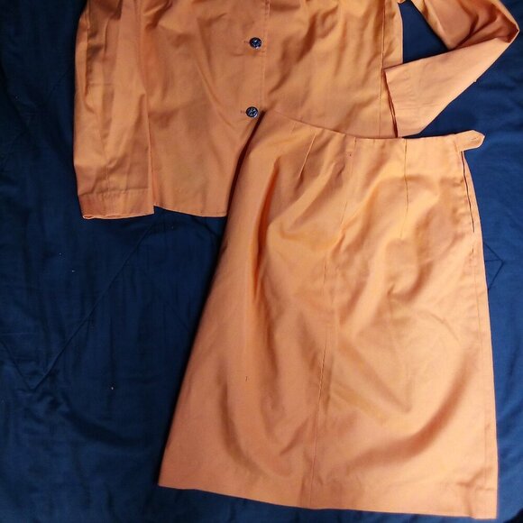 Vintage 70s Miss Pat Stay Shape Skirt & Blazer Jacket Set - Picture 2 of 7